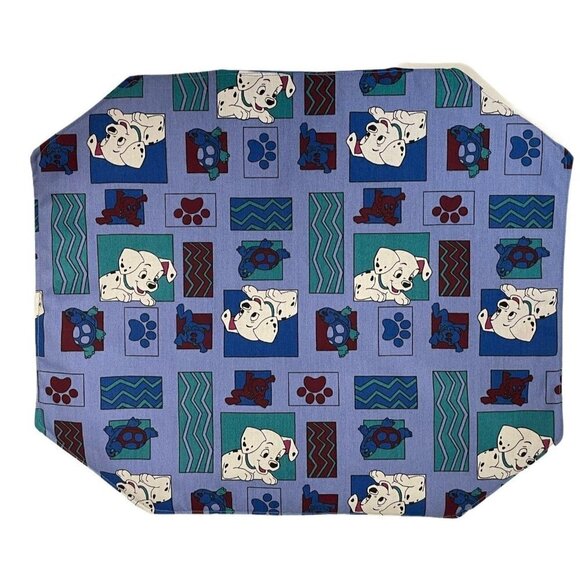 Handmade Placemats Dalmatian Dog Turtle Frog Blue (4) - Picture 1 of 2